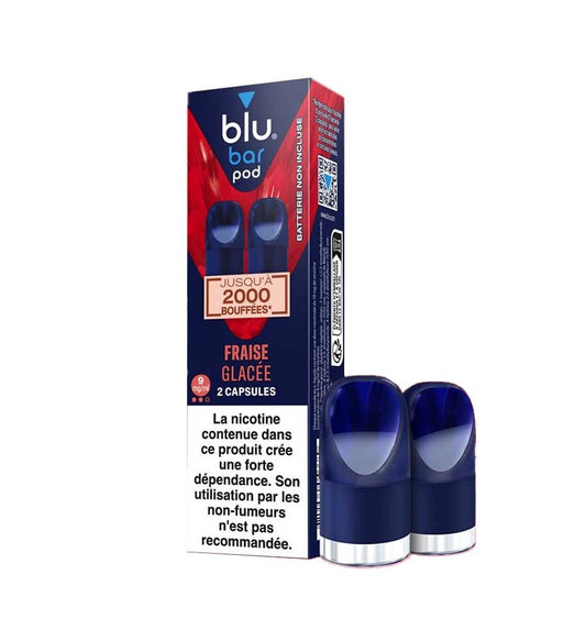 BLU bar recharges 2pods - Fraise Glacée