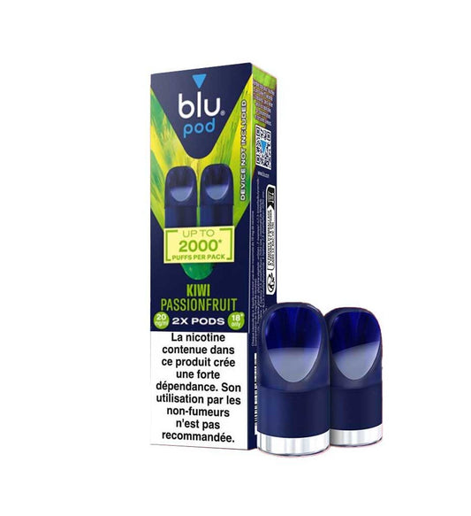 BLU bar recharges 2pods - Kiwi Passion