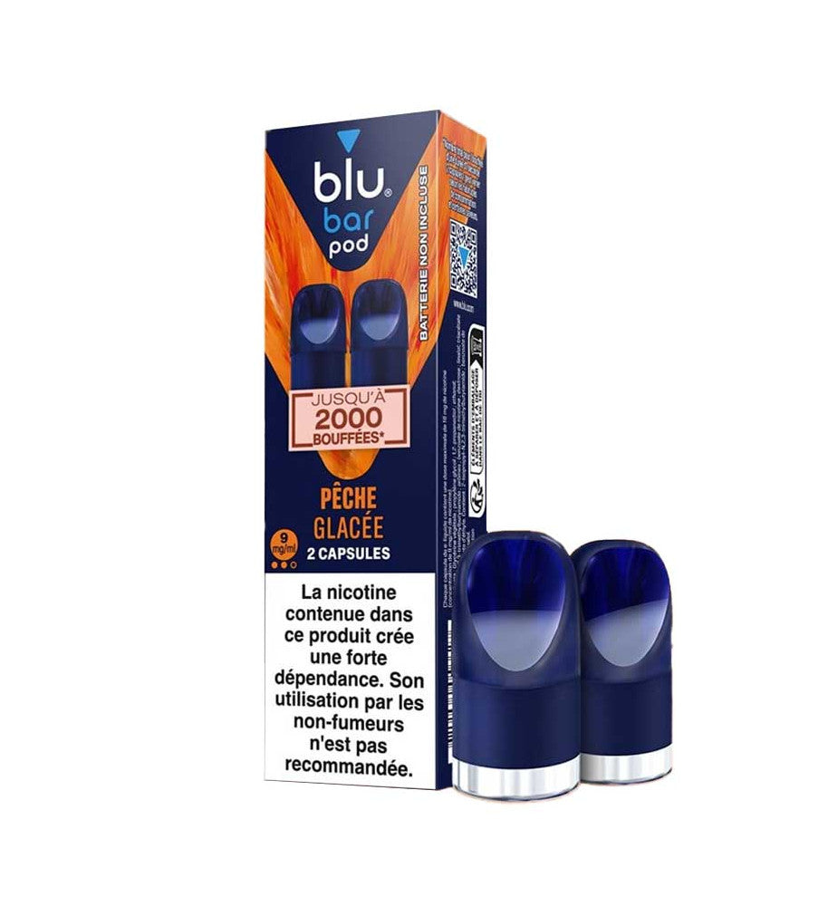 BLU bar recharges 2pods - Pêche Glacée