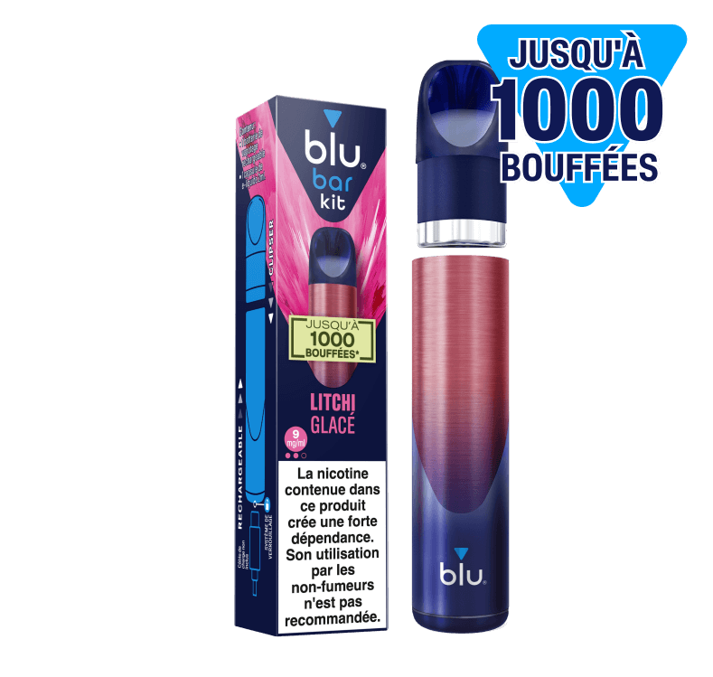 BLU BAR kit - Litchi Glacé