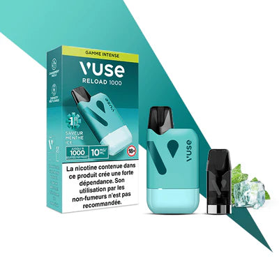 Vuse reload 1000 box - Menthe Ice