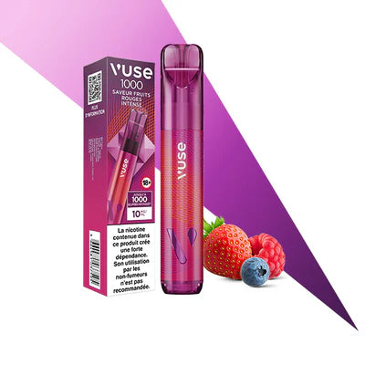 Vuse 1000 Pré-rempli  - Fruits Rouges Intense