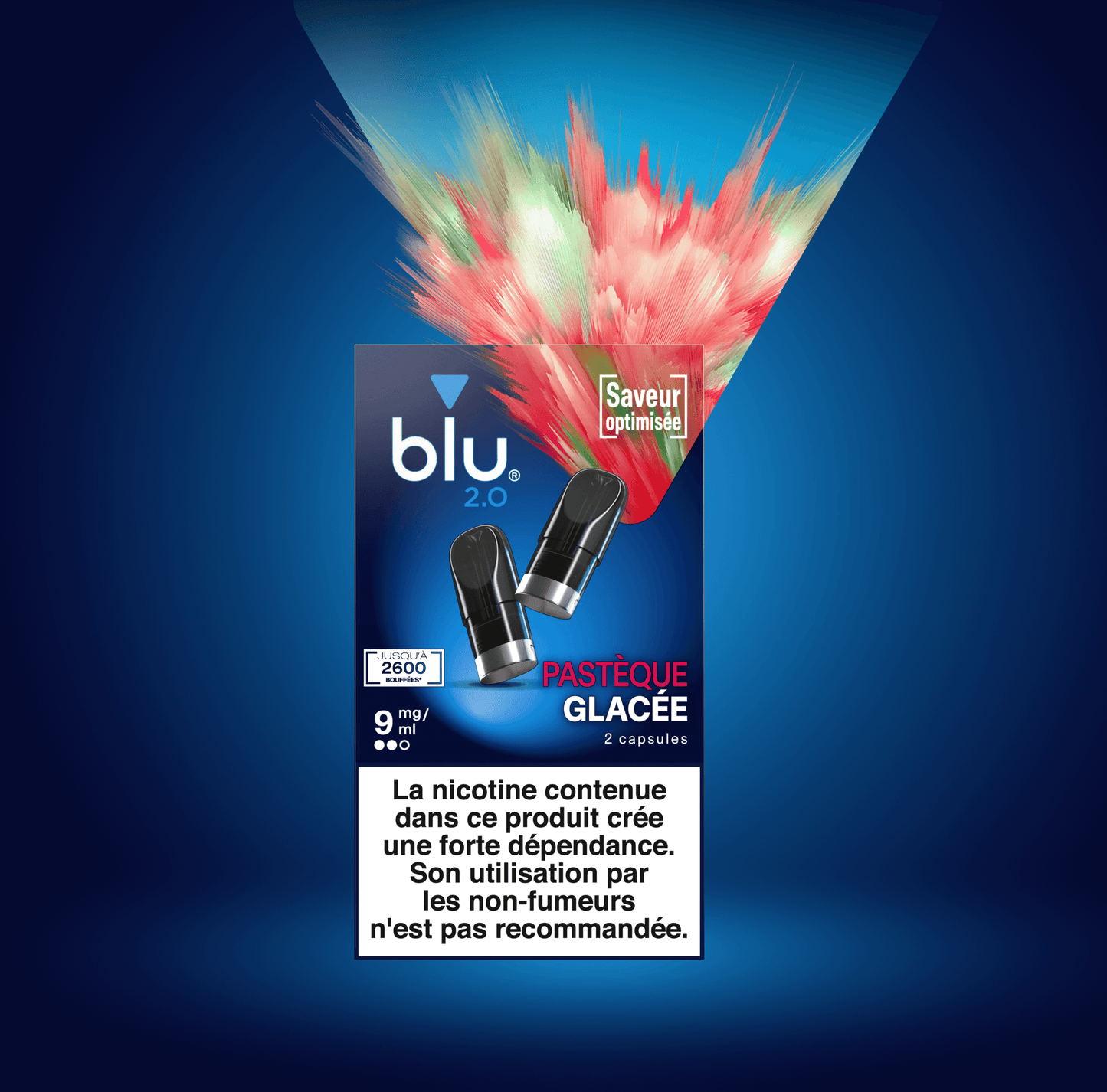 BLU2.0 recharges 2pods - Pastèque Glacée