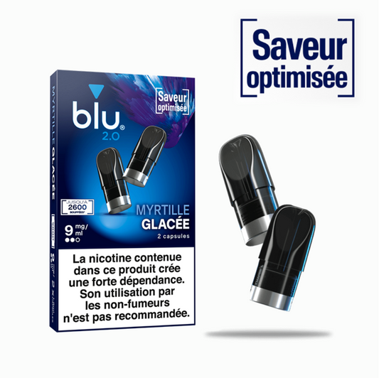 BLU2.0 recharges 2pods - Myrtille Glacée