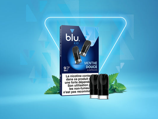 BLU2.0 recharges 2pods - Menthe Douce