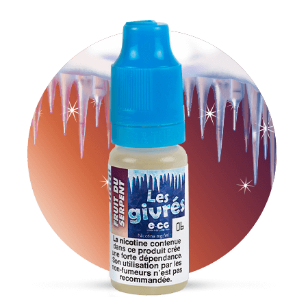 E-CG E-liquide- Fruit du Serpent Givré- 10ml- PG50/VG50