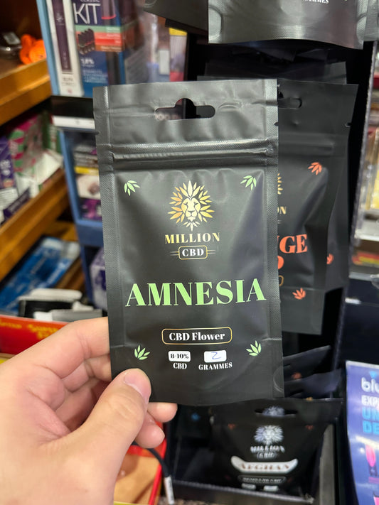 Million CBD- Fleur CBD- Amnésia- 8-10%- 2g