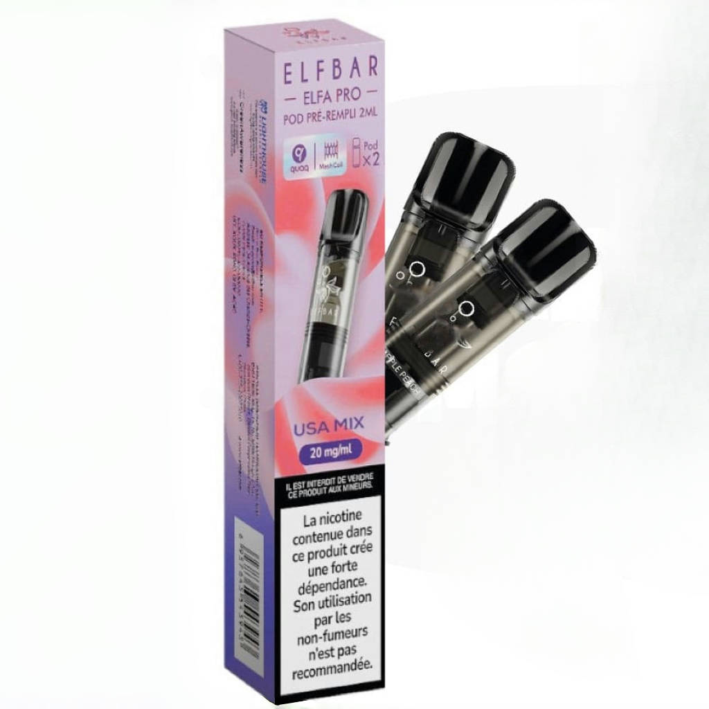 ELFBAR recharges 2pods - USA MIX