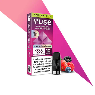 Vuse recharge 1pod gamme intense - Fruits rouges intense