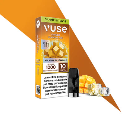 Vuse recharge 1pod gamme intense - Mangue Ice