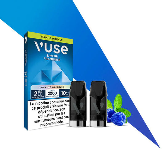 Vuse recharges 2pods gamme intense - Framboise