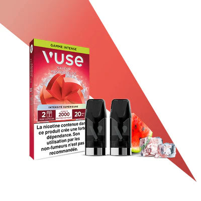 Vuse recharges 2pods gamme intense - Pastèque Ice